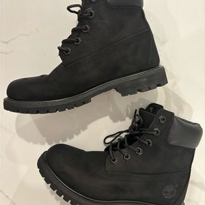 Women timerland boots new black